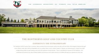 Member Login - The Hawthorns Golf and Country Club