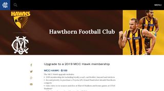 Hawthorn Football Club dual membership option