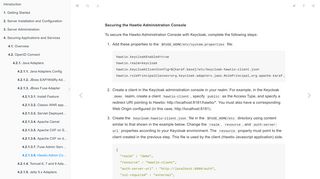 Hawtio Admin Console | Keycloak Documentation