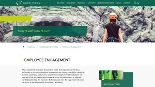 Employee Engagement - Organizational Consulting Firm | Korn Ferry