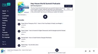 Hay House World Summit Podcasts | Listen to Podcasts On Demand ...