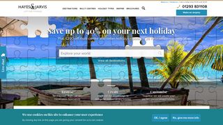Hayes & Jarvis | Save up to 45% | Tailor Made Holidays