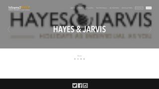 Hayes & Jarvis - followme2AFRICAfollowme2AFRICA