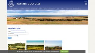 Members - Hayling Golf Club