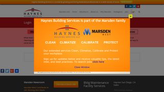 Login - Haynes Services