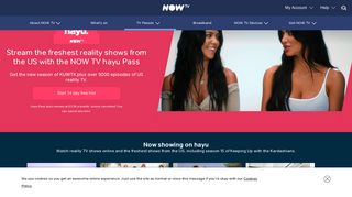 Watch Reality TV Online - Stream Reality TV Live & On Demand