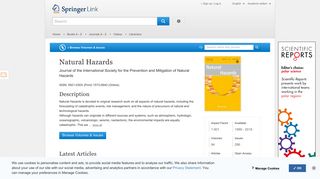 Natural Hazards - Springer