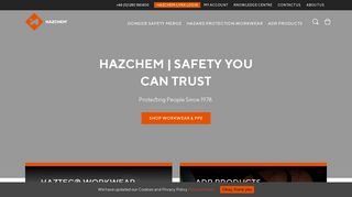 Hazchem | Specialist Workwear Solutions & ADR Equipment
