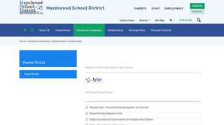 Parent Portal - Hazelwood School District