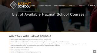 Courses | Hazmat School