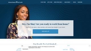 Dream Home Based Work - Real Ways To Make Money Online
