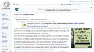 Work-at-home scheme - Wikipedia