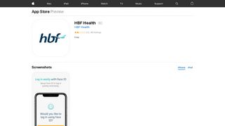 HBF Health on the App Store - iTunes - Apple