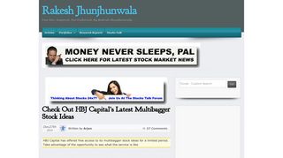 – Check Out HBJ Capital's Latest Multibagger Stock Ideas