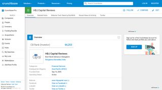 HBJ Capital Reviews | Crunchbase