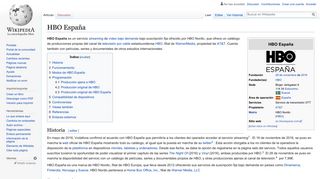 HBO España - Wikipedia, la enciclopedia libre