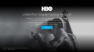 Log ind - HBO Nordic