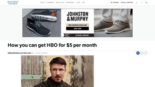 How to get HBO for $5 per month - Business Insider