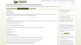 Help Accessing Databases - Online Research Databases - LibGuides ...