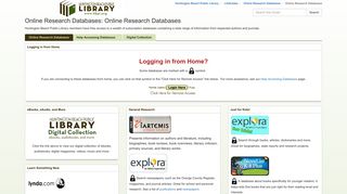 Online Research Databases - Online Research ... - LibGuides
