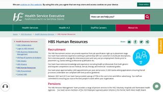 HBS Human Resources - HSE.ie