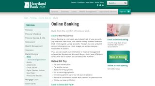 Online Banking | Heartland Bank