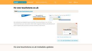 Hc-one-touchstone.co.uk - Easycounter