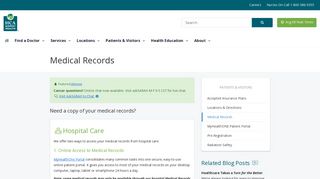 Access Your Medical Records - HCA Midwest Health