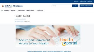 Health Portal | HCA Virginia Physicians