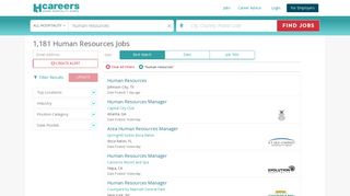1,047 Human Resources Jobs | Hcareers