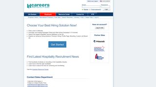 Hcareers: Hospitality Employers Search Hotel Resumes, Restaurant ...