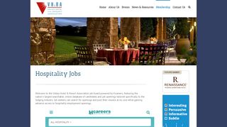Hospitality Jobs | Valley Hotel & Resort Association