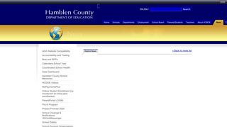 Online Student Enrollment | Welcome to the Hamblen County Board of ...