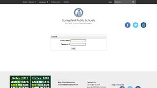 Login - Springfield Public Schools