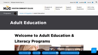 Adult Education | Houston Community College - HCC