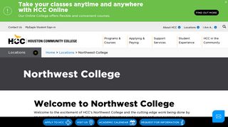 Northwest College | Houston Community College - HCC