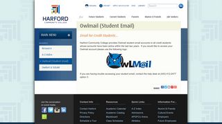 Owlmail (Student Email) - Harford Community College