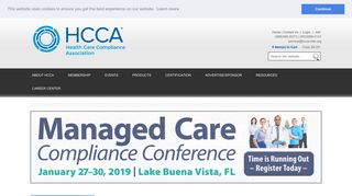 Health Care Compliance Association | HCCA's Official Site