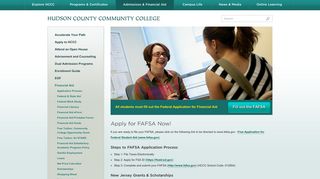 Financial Aid - Hudson County Community College