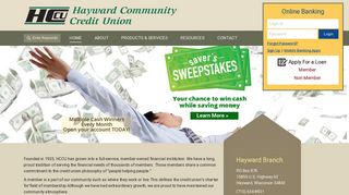 Home - Hayward Community Credit Union - Located in Hayward ...