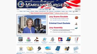 Office of Harris County District Clerk - Marilyn Burgess | Home Page