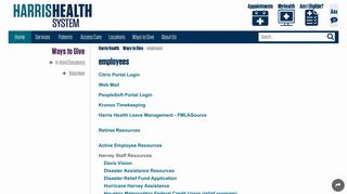 employees - Harris Health System