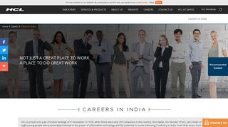 Current Career & Job Openings in India | HCL Technologies