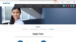 Apply Now | HCL