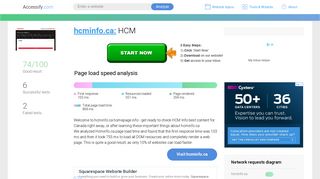 Access hcminfo.ca. HCM