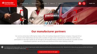 Our partners – Santander Consumer UK