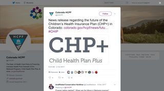 Colorado HCPF on Twitter: 