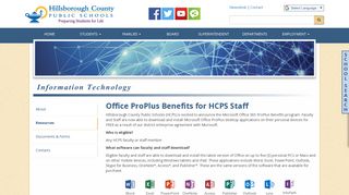 Office ProPlus Benefits for HCPS Staff - Hillsborough County Public ...