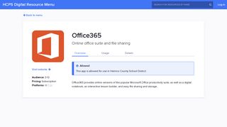 Office365 - Clever