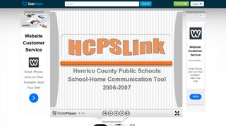 Henrico County Public Schools School-Home Communication Tool ...